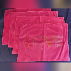 Pink Bejewelled Placemats